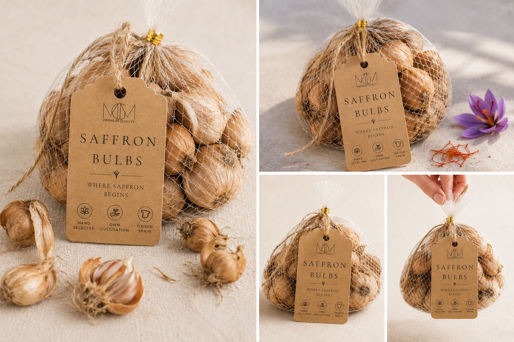 Bulbos de Azafrán Ecológicos