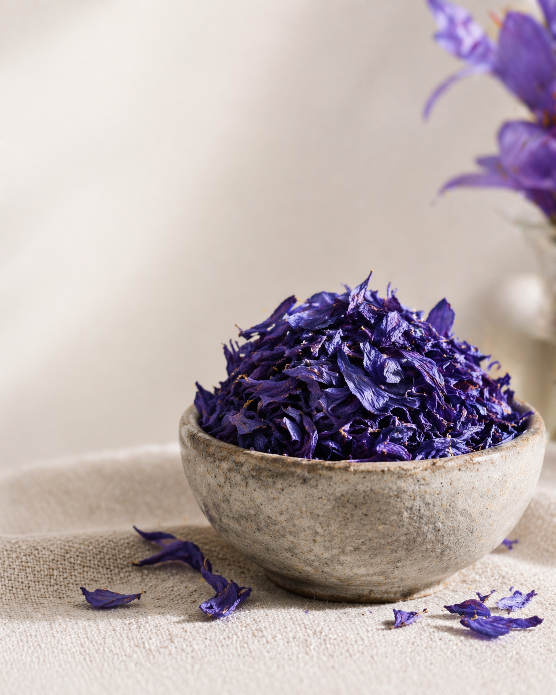 Deshydrated Saffron Flower Petals