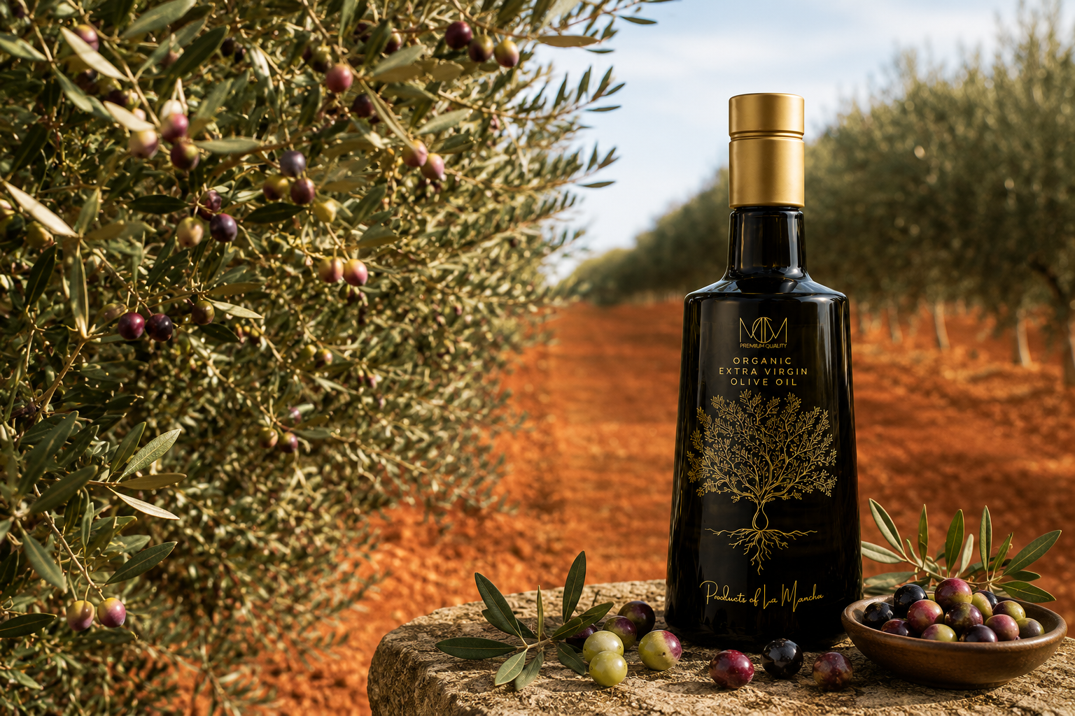 Aceite de Oliva Virgen Extra Ecológico Arbequina · 500 ml